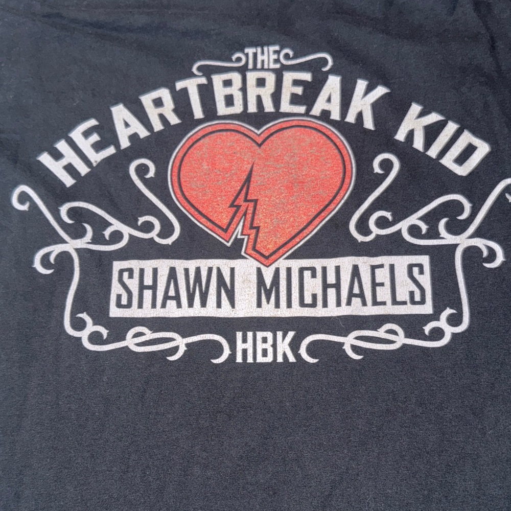 WWE Women’s Shawn Michaels “The Heartbreak Kid”  Tee size‎ Large - Picture 3 of 4